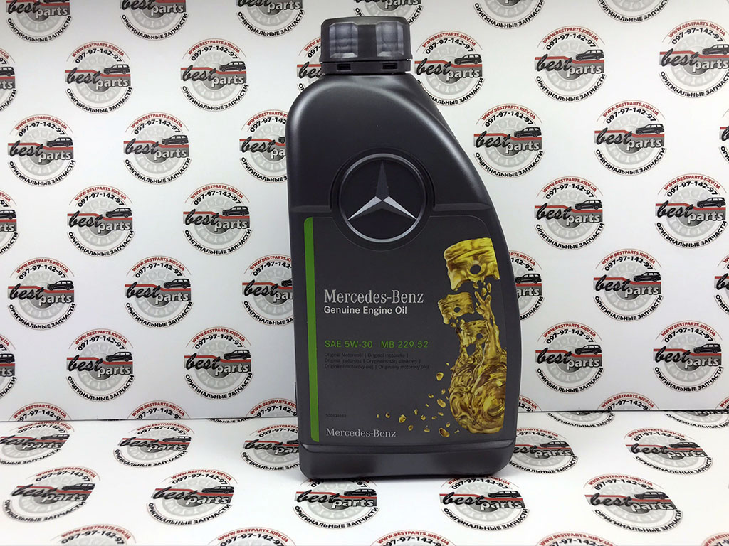 Моторное масло 5W30 1л (229.52) Mercedes Mercedes арт. 000989550411FMEE